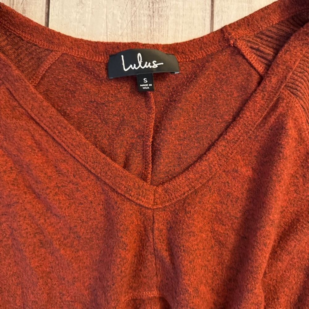 Lulus Orange Top